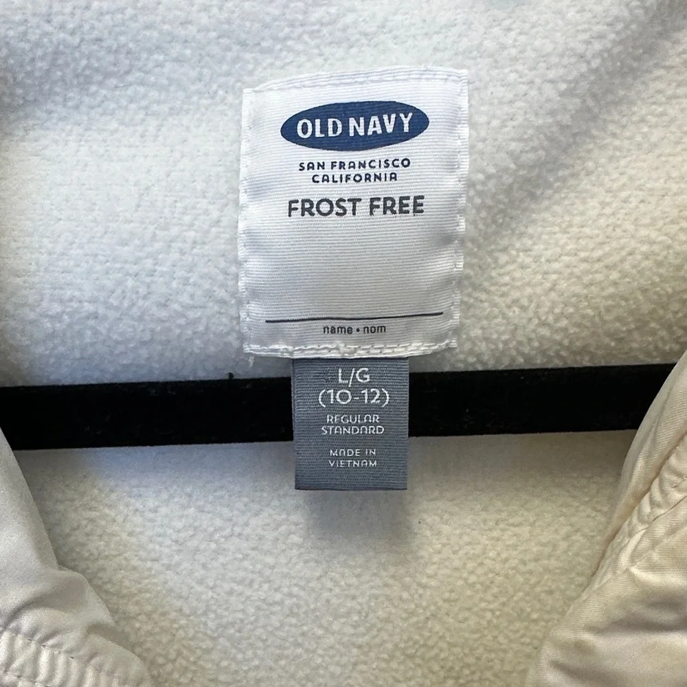 Old Navy Cream Puffer Vest - Picture 2 of 3